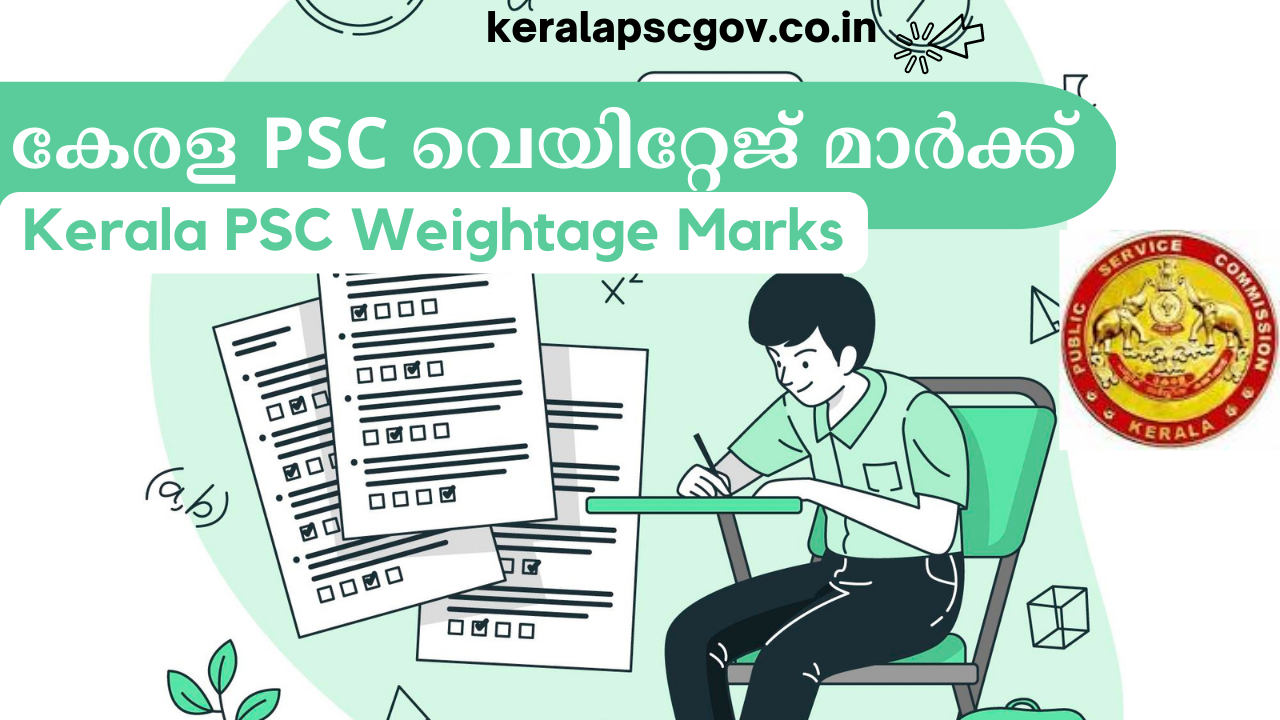 Kerala PSC Weightage Marks