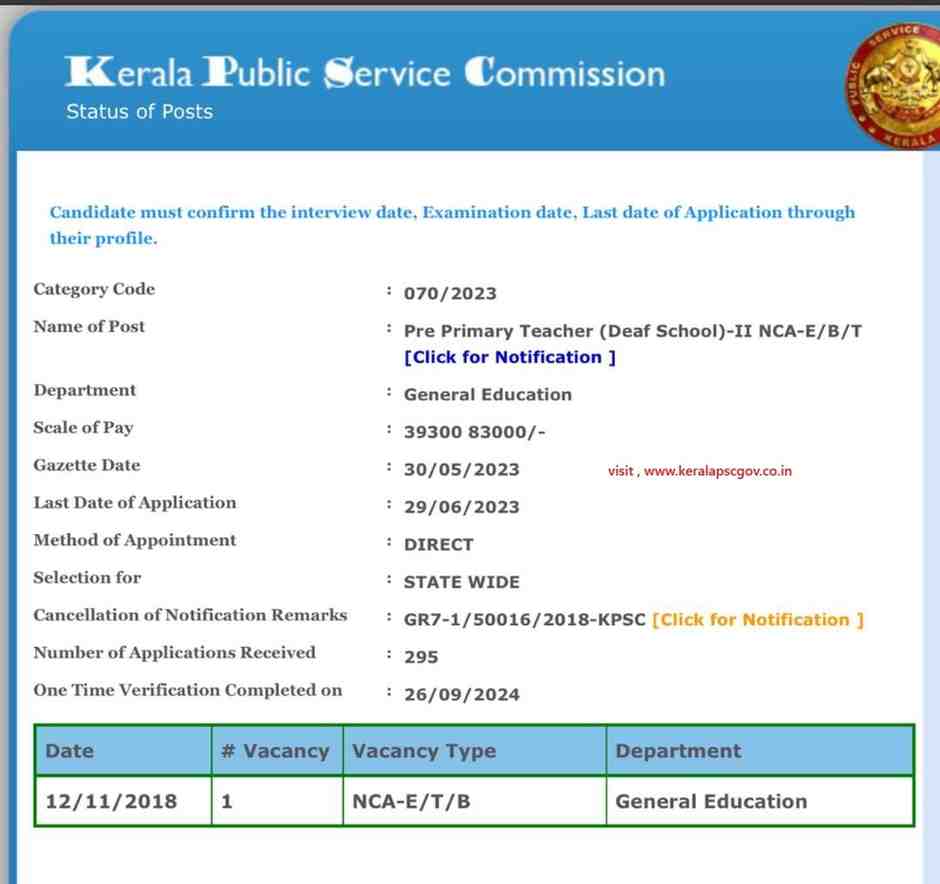 pre-primary-nursery-school-teacher-exam-kerala-psc-70-2023-updates-shortlist